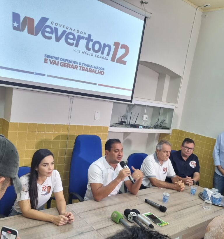 Weverton reafirma em coletiva que vai resgatar “Programa Primeiro Emprego”