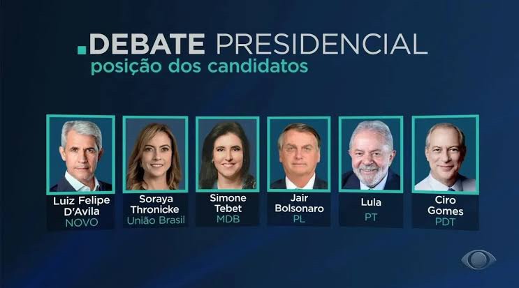AO VIVO: Veja aqui o debate entre os candidatos a presidente